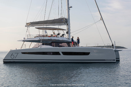 30 08 2018, Porto Vecchio (FRA, South Corsica) Chantier Fountaine-Pajot, Alegria 67