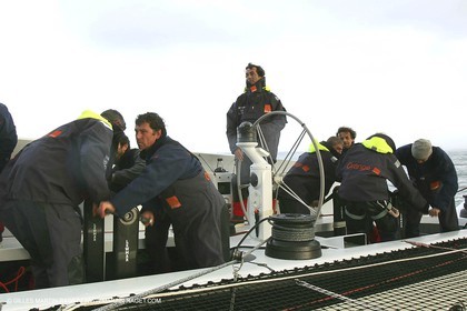 Orange II  - 2005 Jules Verne Trophy - Training in Bay of Biscay