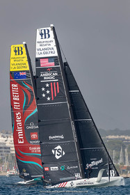 15 09 2023, Vilanova i La Geltru (ESP), 37th America's Cup, Preliminary Regatta N° 1, Race Day 3