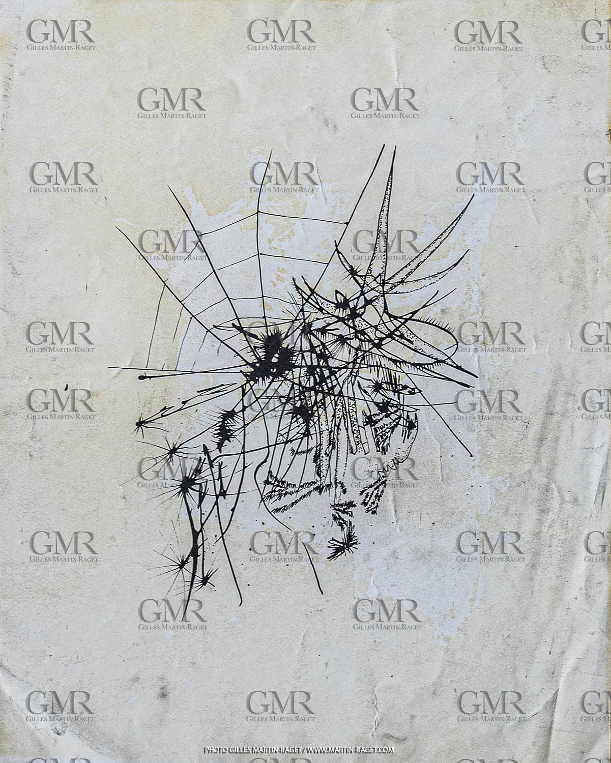 12 07 2020, St Rémy de Provence (FRA, 13) Oeuvre Germaine Richier, gravure