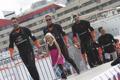 30 08 2015, Göthenburg, (SWE), 35th America's Cup, Louis Vuitton America's Cup World Series Göthenburg 2015, Race Day 2