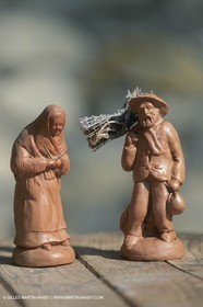 Les Baux de Provence, Atelier de fabrication de santons