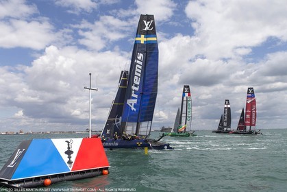 25 07 2015, Portsmouth (GBR), 35th America's Cup, Louis Vuitton America's Cup World Series Portsmouth 2015, Race Day 1