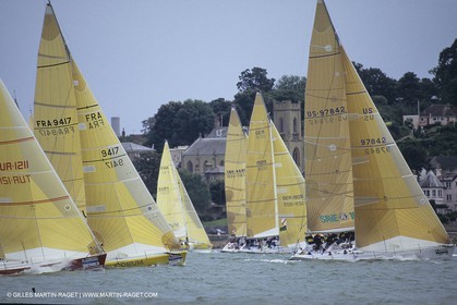 Sailing, Yacht Racing, Admiral's Cup, Cowes Week, Cowes (UK, IOW)