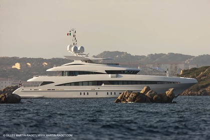 18 08 2011 - La Maddalena (ITA, Sardinia) - Motor yacht Inception