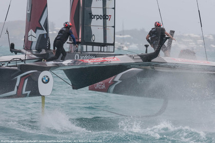 08 06 2017 - Bermuda (BDA) - 35th America's Cup Bermuda 2017 - Louis Vuitton America's Cup Playoffs semi-finals, Day 5