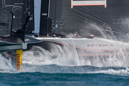 24 08 2024, Barcelona (ESP), Louis Vuitton 37th America's Cup, Louis Vuitton Prelilinary Regatta, Race Day 3