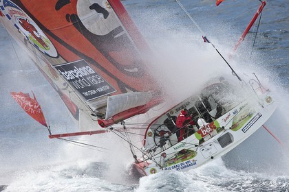 25 09 2010 - Port Camargue (FRA, 30) - Groupe Bel - Entraînements pour la Barcelona Word Race - Kito de Pavant - Sebastien Audigane