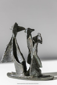 19 02 2020, Marseille (FRA,13), Oeuvre de Germaine Richier, Le Crochet ou Hydre 1954, Bronze patiné foncé, Numéroté HC1, Fondeur Susse, Paris, 14 x 13 x 7 cm, Collection particulière