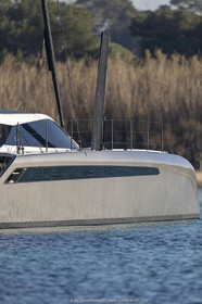 16 02 2019, Porquerolles (FRA,83), Gunboat 68 sail testing  3