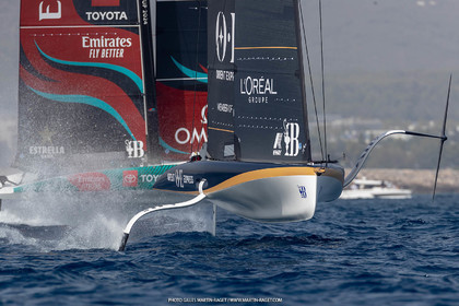 15 09 2023, Vilanova i La Geltru (ESP), 37th America's Cup, Preliminary Regatta N° 1, Race Day 3