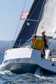 25 04 2026, Saint-Tropez (FRA, 83), Société Nautique de Saint-Tropez, Paprec 600 2026, arrivées, SR ANTIBES HP PLUS, Laurent Buissart   Mathieu Margoux