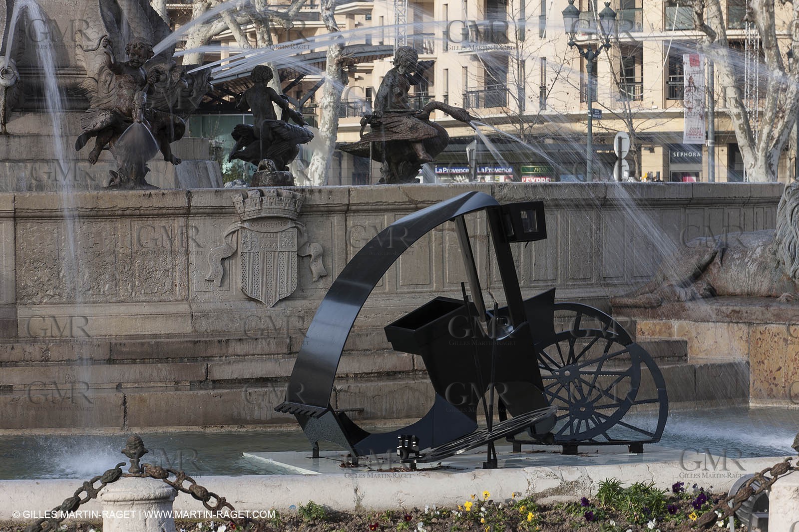 12 01 2013 - Aix en Provence (FRA,13) - Marseille Provence 2013,European  Capitale of Culture, L'Art à l'endroit (art in the place), Rachel Feinstein Piece