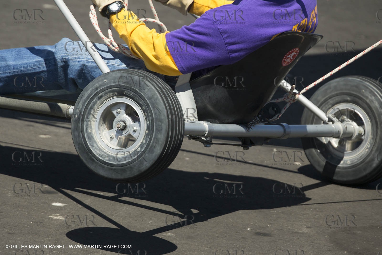 03 08 2013 - San Francisco (USA,CA) - 34th America's Cup - Louis Vuitton Cup - Training Day - America's Cup park - AC Open - Land Sailing demonstration