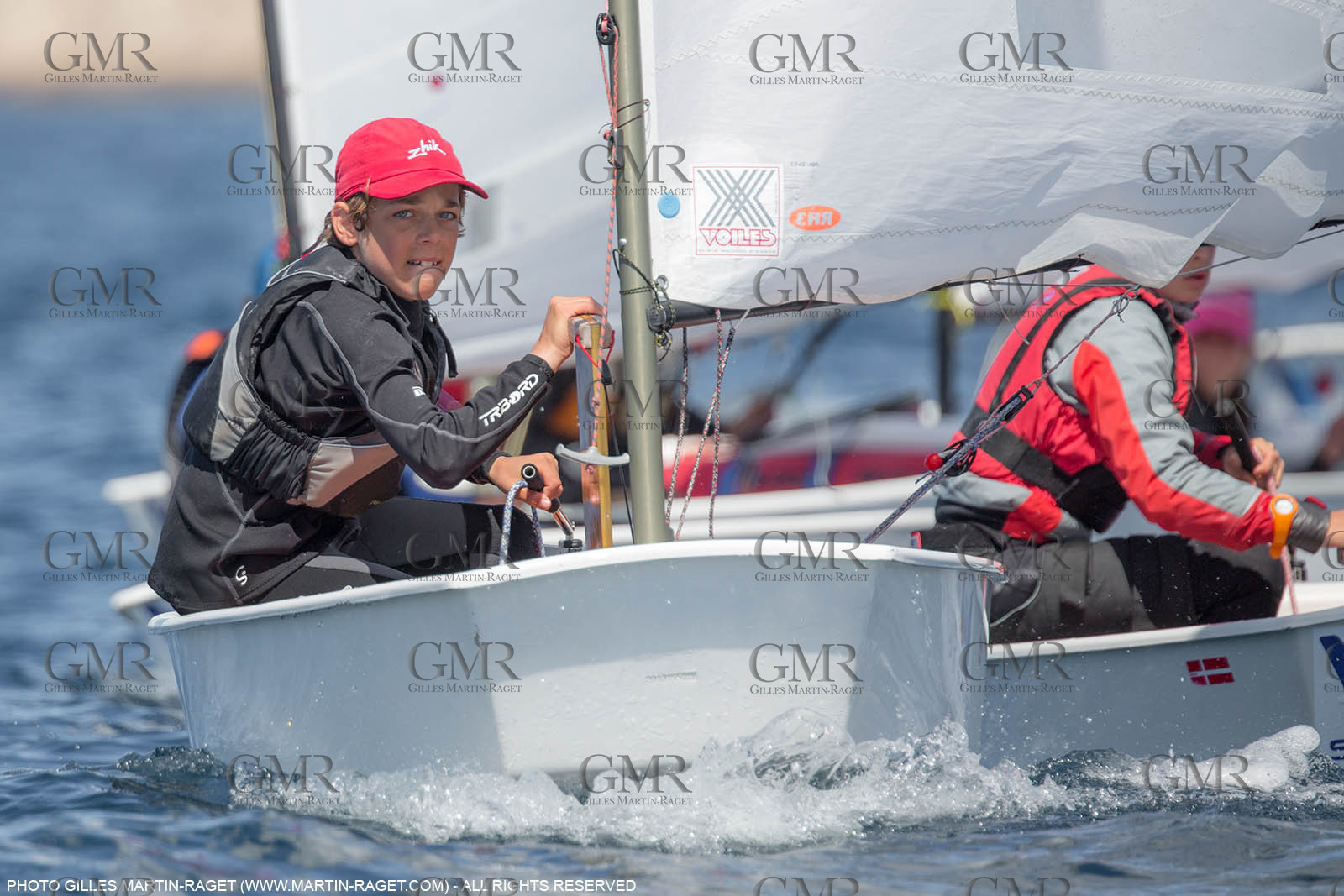 14 04 2016, Marseille (FRA,13), SNIM Dériveurs, Coupe Internationale de Printemps Optimist, Day 4