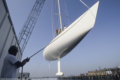 Sailing, Yacht Racing, America's Cup XXVIII, San Diego (USA,CA), 1992, Le Défi Français