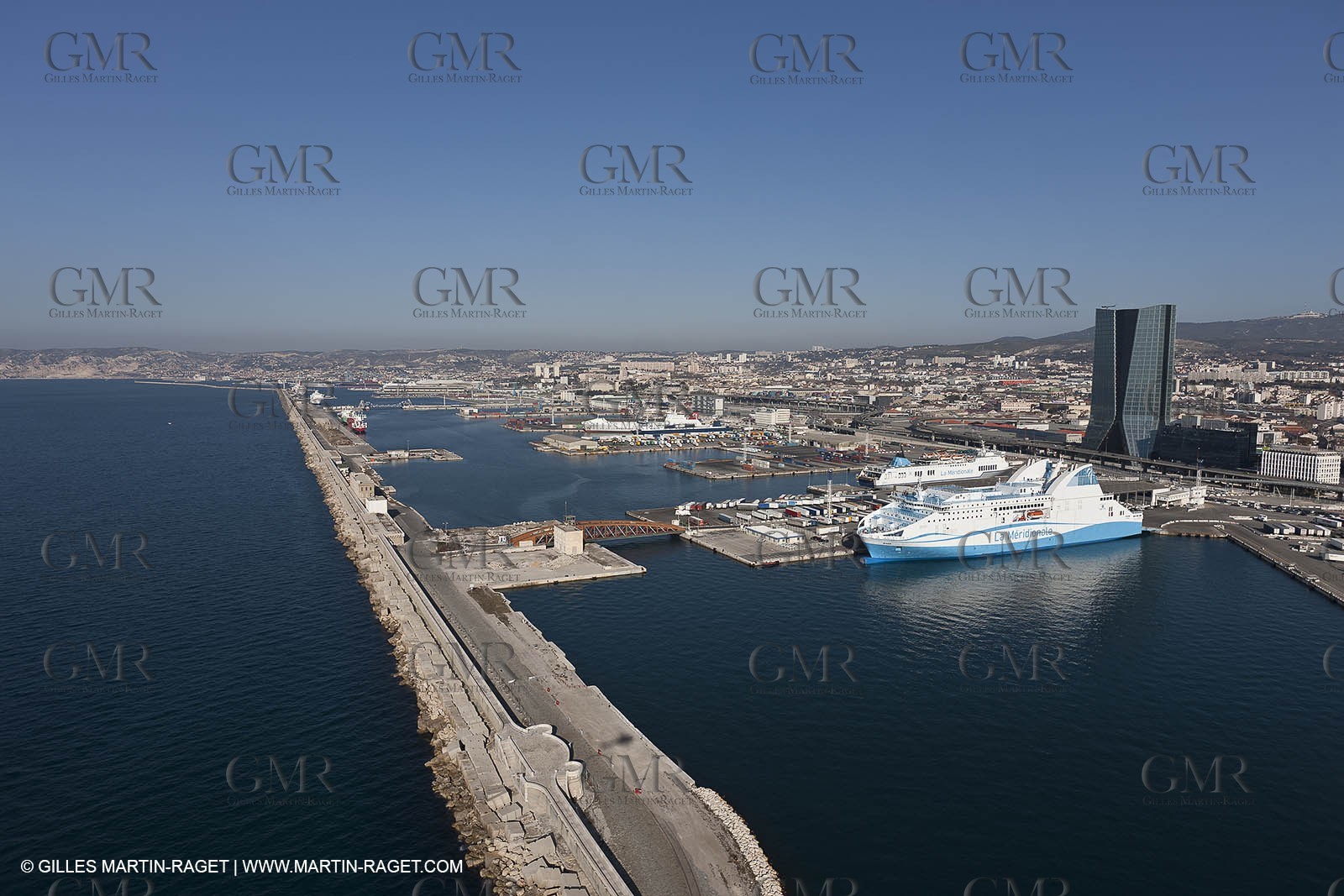 14 01 2012 - Marseille (FRA,13) - La Meridionale shipping company - the Piana off Marseille and the Calanques