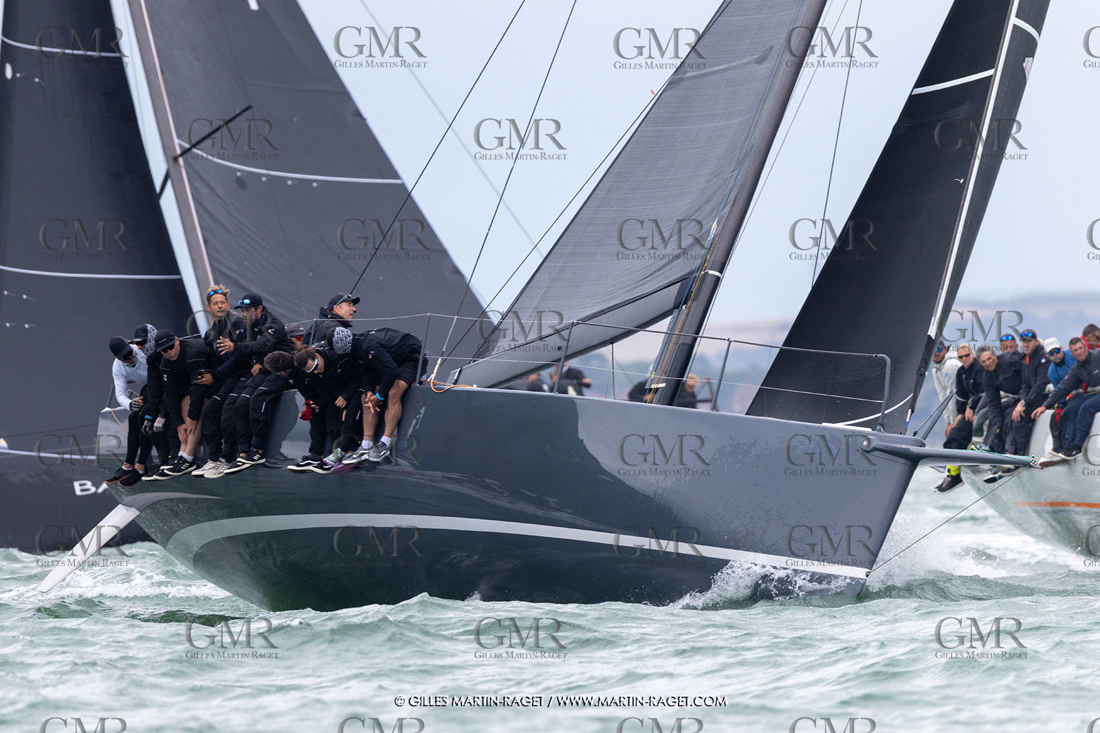 22 07 2025, Cowes (UK, IOW), Admiral's Cup 2025, Inshore Races 1 & 2,
