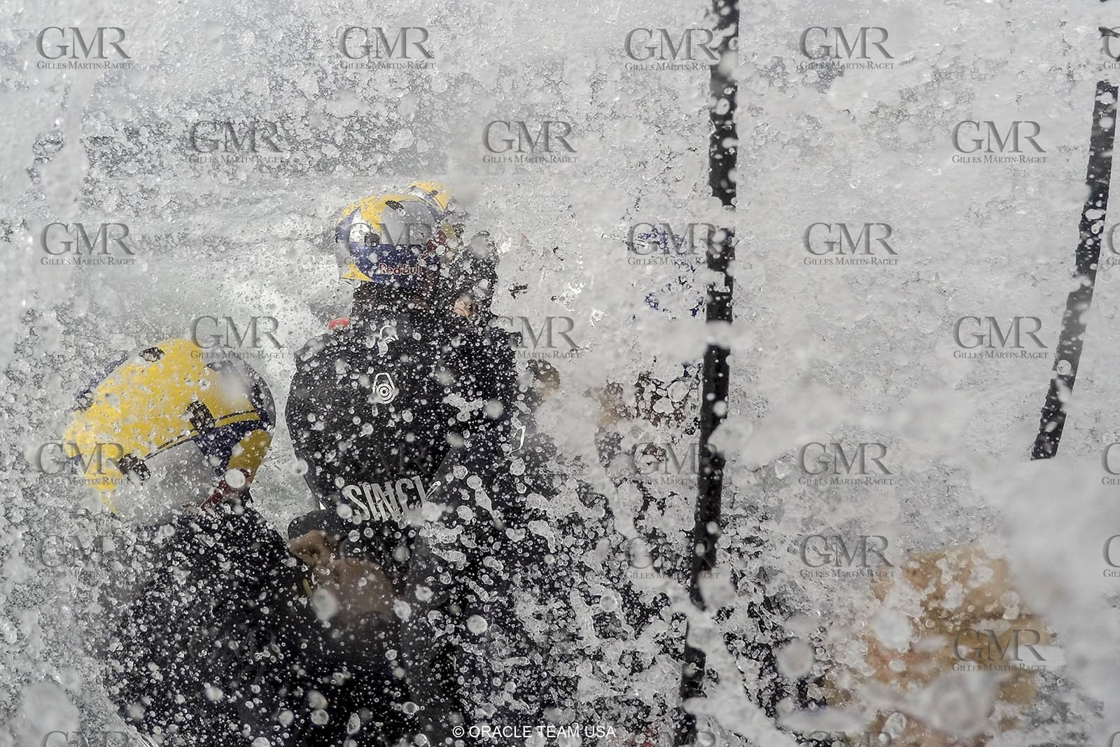 27 08 2015, Göthenburg, (SWE), 35th America's Cup, Louis Vuitton America's Cup World Series Göthenburg 2015, Tech Day, Onboard ORACLE TEAM USA with Joe Newton