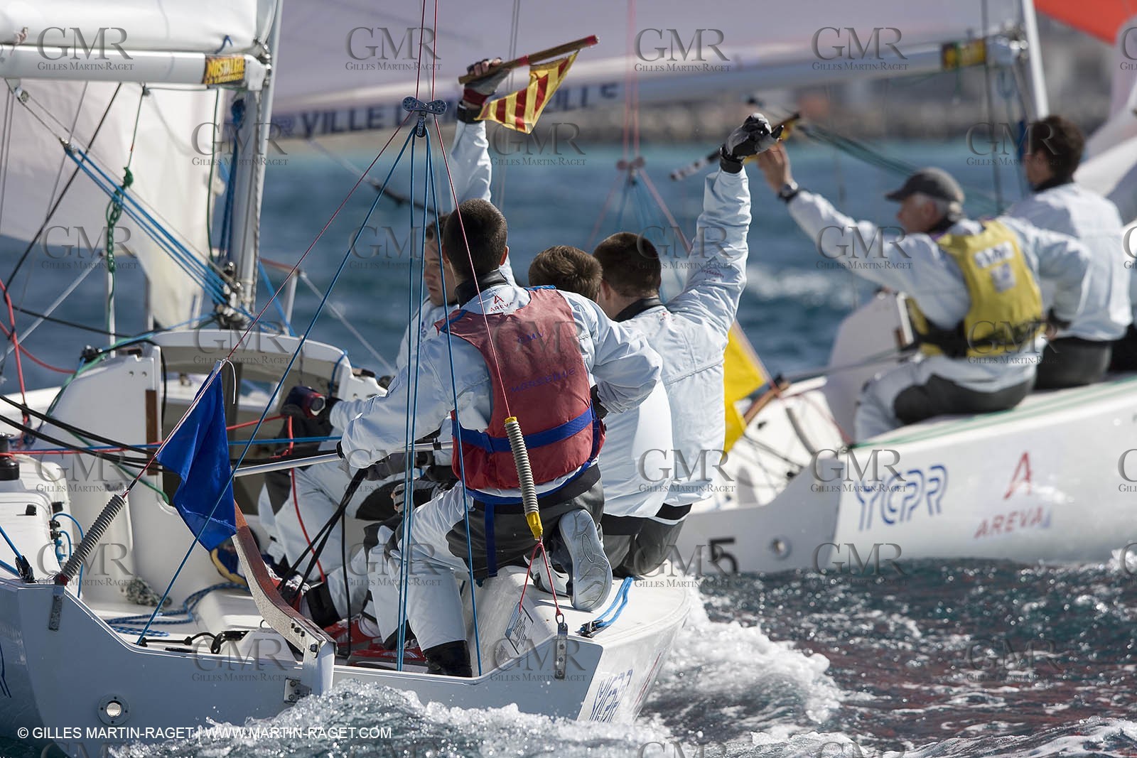 10 03 2008 - Marseille International Match Race 2008 - Day 2 - Round Robin