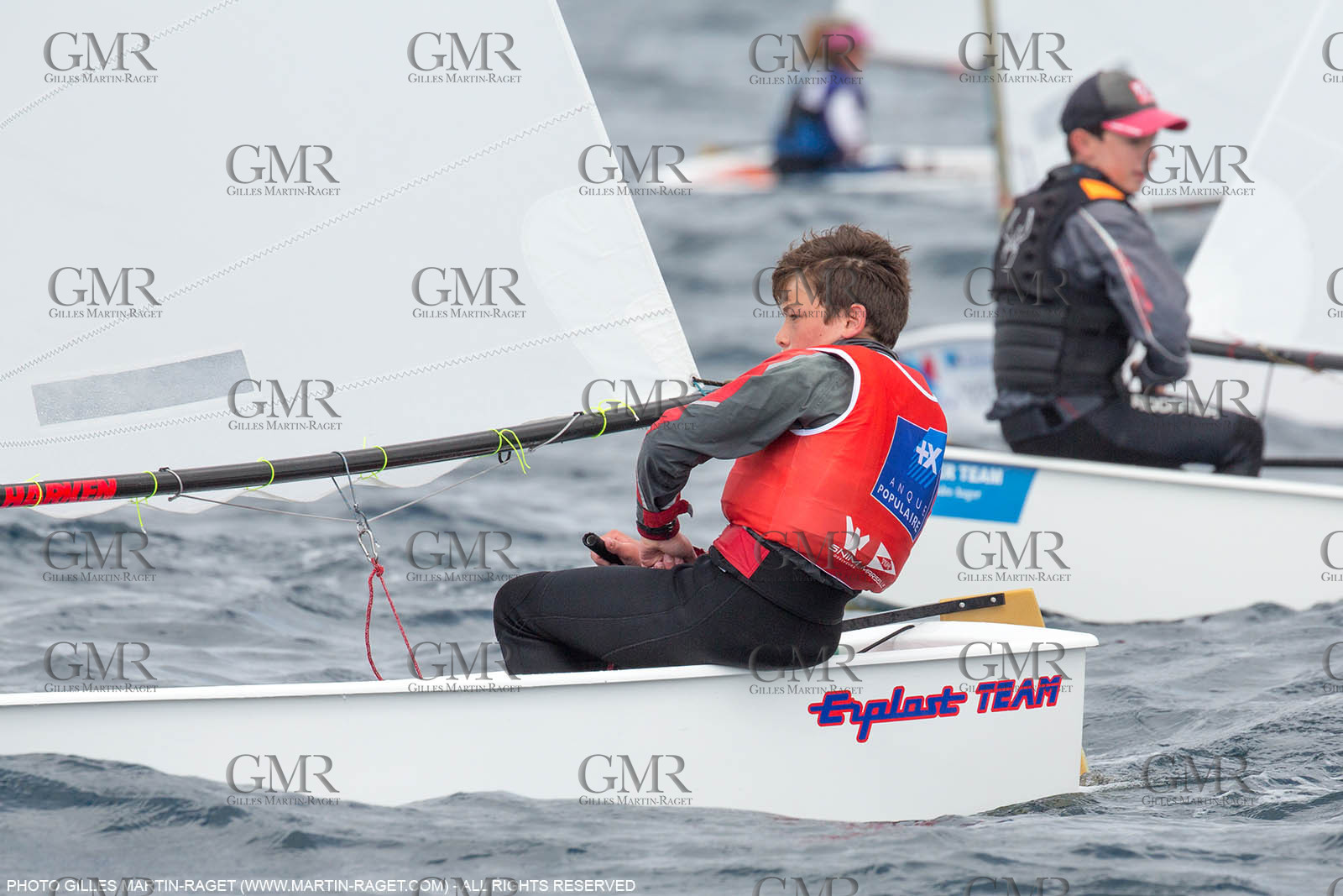 15 04 2016, Marseille (FRA,13), SNIM Dériveurs, Coupe Internationale de Printemps Optimist, Final Day