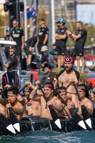 19 10 2024, Barcelona (ESP), Louis Vuitton 37th America's Cup, Final Match, Race Day 6, Dock out