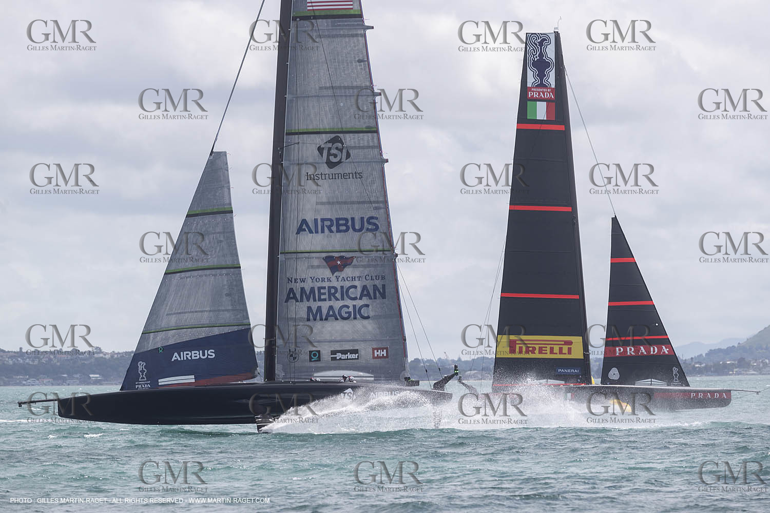 08 12 2020 - Auckland (NZL) - 36th America's Cup - Practice Sessions - Day 1