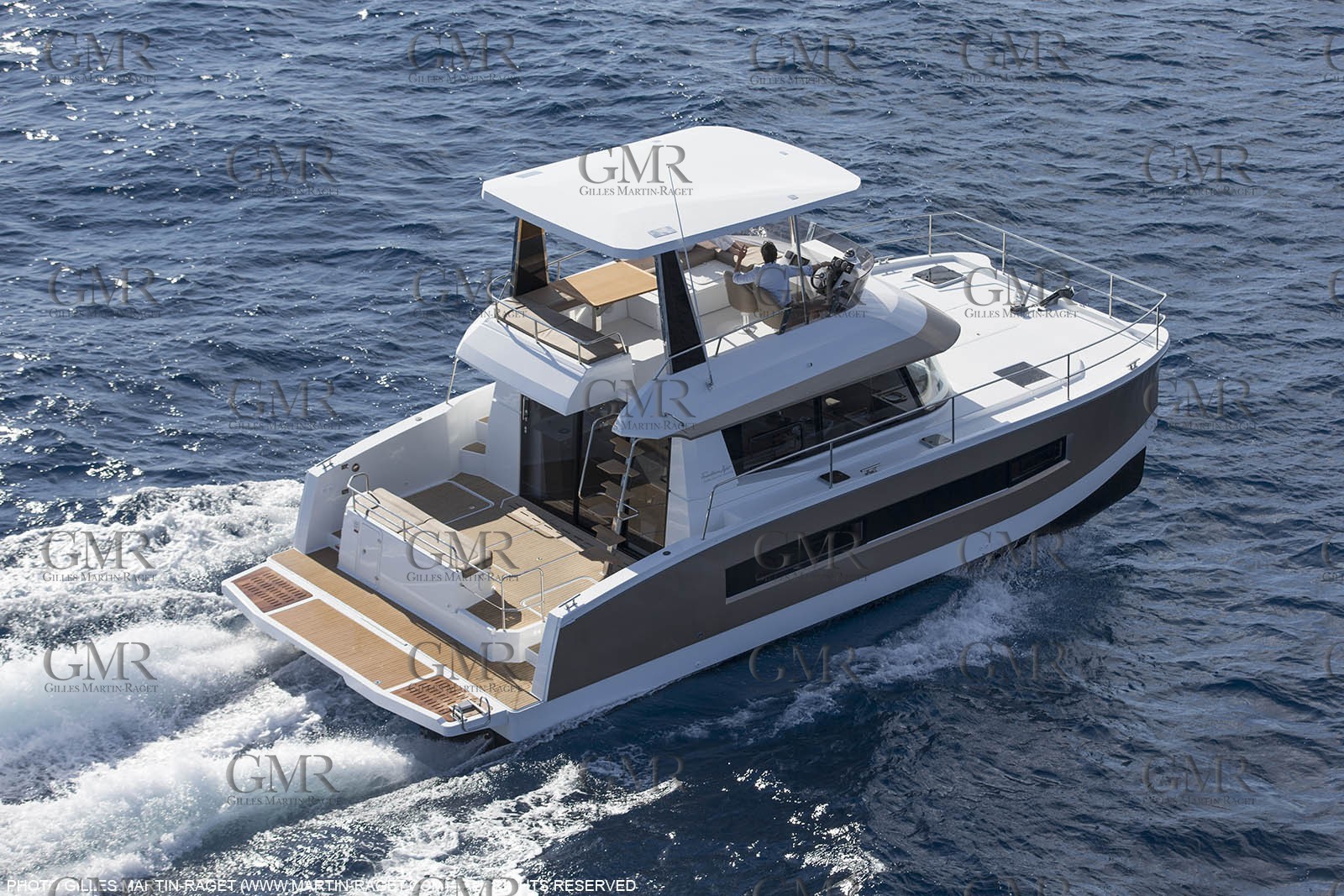 08 04 2015, Andraitx (Isla de Mallorca, Islas Baleares, ESP), Chantier Fountaine-Pajot, Motor Yacht 37