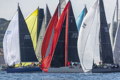 26 09 2022, Saint-Tropez (FRA,83), Voiles de Saint-Tropez 2022, Premier jour de course pour les IRC - ENtraînements pour les classiques