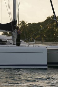Cruising multihull mooring