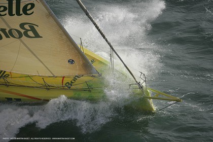 Transat Jacques Vabre 2005, départ des monocoques