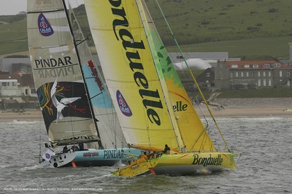 Calais Round Britain Race 2005 - Départ