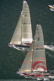 Yacht racing, 31st America's Cup 2003, Auckland (NZL) , Alinghi