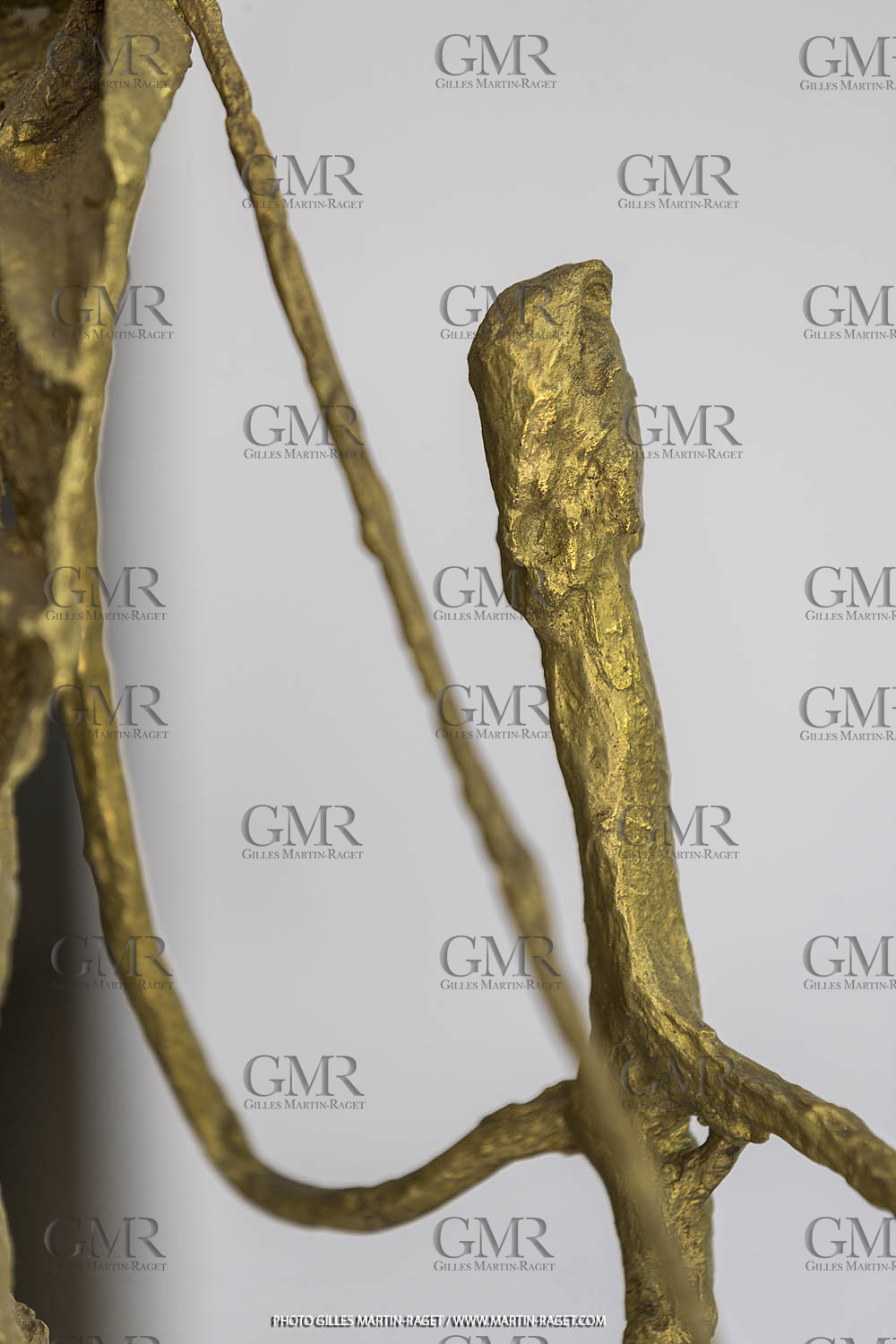 05 08 2019, Marseille (FRA,13), Oeuvre de Germaine Richier, Don Quichotte à l'aile de moulin, 1949, Bronze naturel nettoyé, Epreuve d'exposition, Fondeur L. Thinot, Paris, 56,5 x 31 x 29 cm, Collection famille Germaine Richier