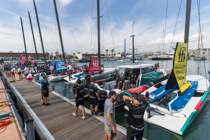 16 09 2023, Vilanova i La Geltru (ESP), 37th America's Cup, 1st Preliminary Regatta, Race Day 2