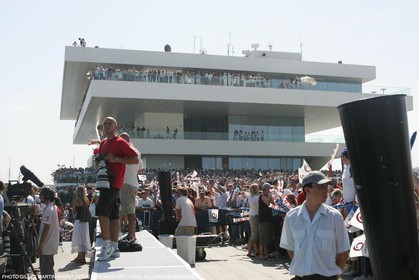03 07 2007-Valencia (Spain)- 32nd America's Cup - Final Match - Day 8 - Alinghi vs Emirates Team New Zealand