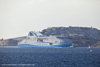 14 01 2012 - Marseille (FRA,13) - La Meridionale shipping company - the Piana off Marseille and the Calanques