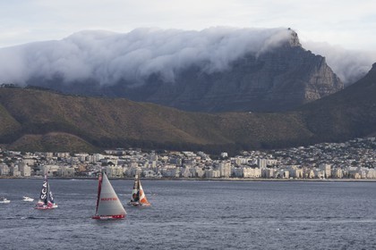 19 11 2014, Cape Town (ZAF), Volvo Ocean Race 2014-15, Team Alvimedica, Start Leg 2