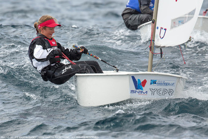 15 04 2016, Marseille (FRA,13), SNIM Dériveurs, Coupe Internationale de Printemps Optimist, Final Day