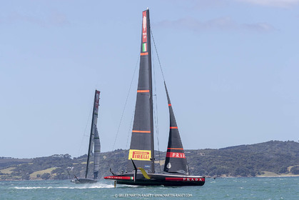 11 01 2021, Auckland (NZL), 36th America's Cup, Practice Racing