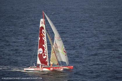 11 10 2008  -Lorient (FRA)  -  Multis Orma - Sodebo (Thomas Coville) - Route du Rhum 2006 training