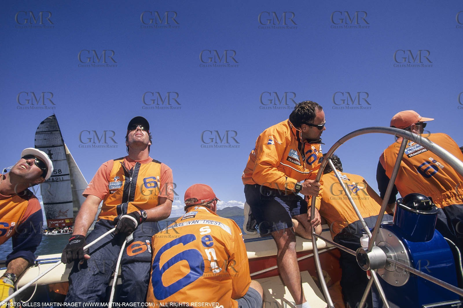 Yacht racing, 30th America's Cup 2000, Auckland (NZL), Le Défi, 6ème Sens