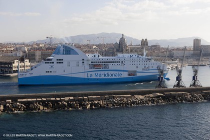 14 01 2012 - Marseille (FRA,13) - La Meridionale shipping company - the Piana off Marseille and the Calanques