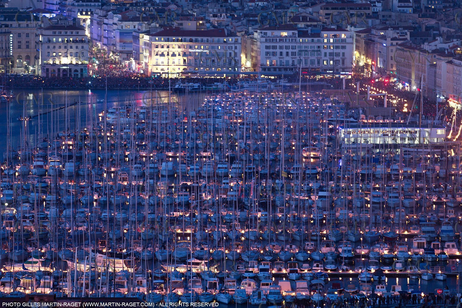 03 05 2013 - Marseille (FRA,13) - Marseille Provence 2013, Historical port Illumination by Company Carabosse