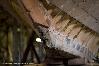 27 11 2007 - La Ciotat (FRA, 13) - Restauration de Mariska aux Charpentiers réunis