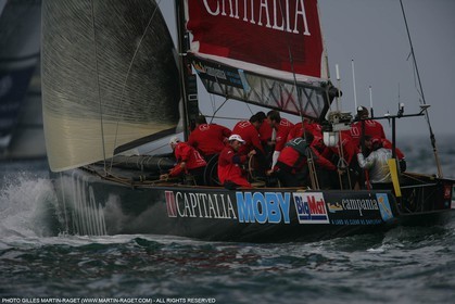 26 04 2007-Valencia (Spain)- 32nd America's Cup - Louis Vuitton Cup - RR1 - Day 11 - BMW ORACLE Racing