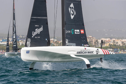 15 09 2023, Vilanova i La Geltru (ESP), 37th America's Cup, Preliminary Regatta N° 1, Race Day 3