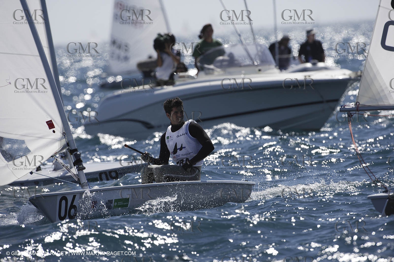 10-05-07 - ISAF SAILING WORLD CHAMPIONSHIPS - CASCAIS 2007 - DAY 7 - Laser - FRANCE - Le Breton Thomas
