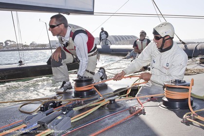 19 11 2009 - San Diego (USA, CA) - 33rd America's Cup - BMW ORACLE Racing - Wing trials, Day 6