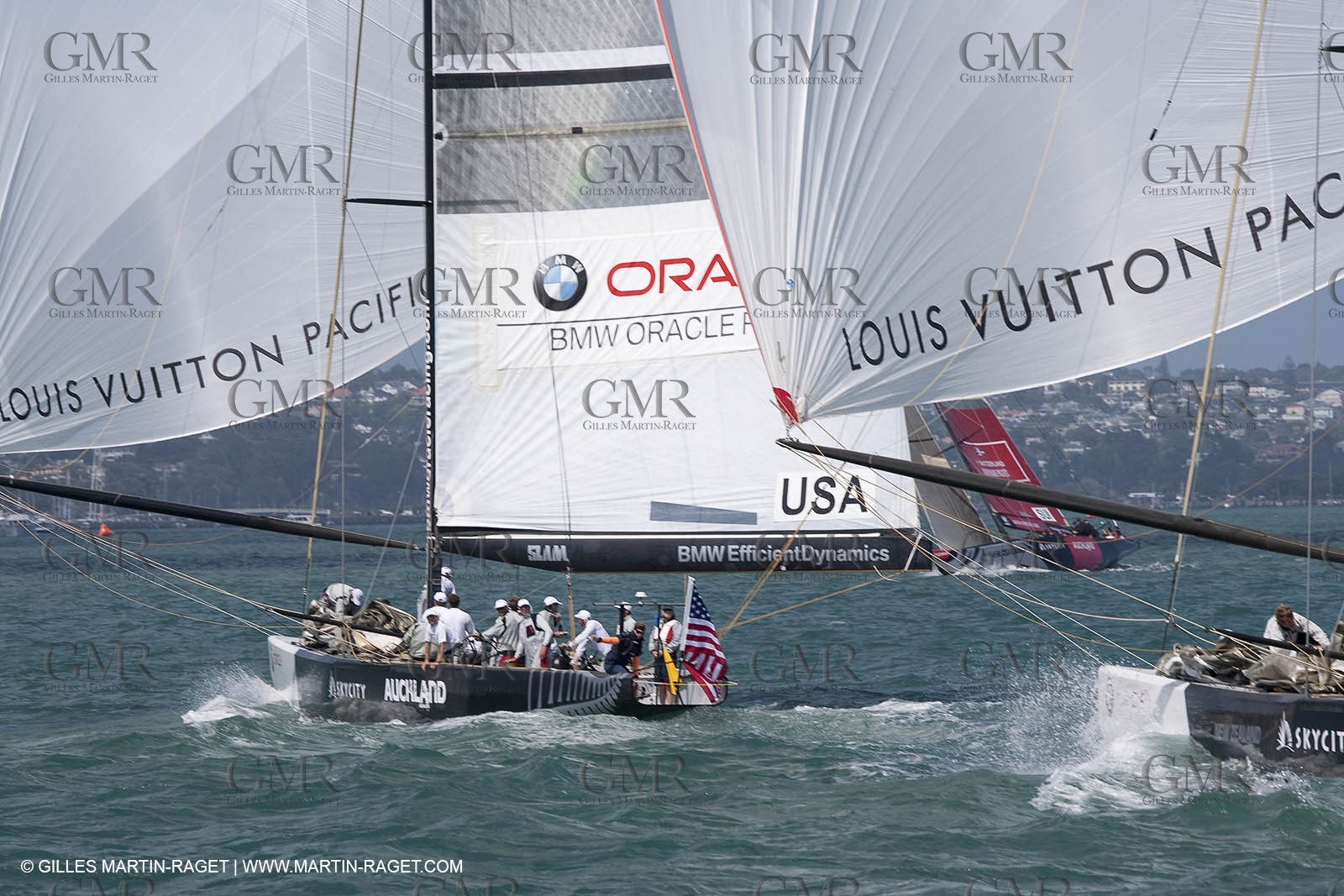 03 02 2009 - Auckland (NZL) -  Louis Vuitton Pacific Series -  Racing Day 4 - Round Robin 1